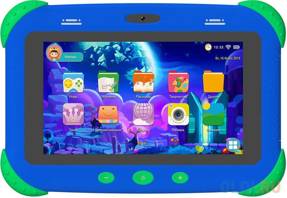 Планшет Digma Citi Kids MT8321 7" 32Gb Blue Wi-Fi 3G Bluetooth Android - фото 4