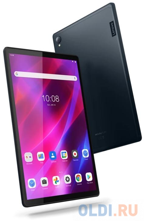 Планшет Lenovo Tab K10 10.3" 64Gb Black Wi-Fi Bluetooth Android ZA8N0012RU, размер 244.8 x 8.15 x 153.9 мм, цвет черный - фото 8