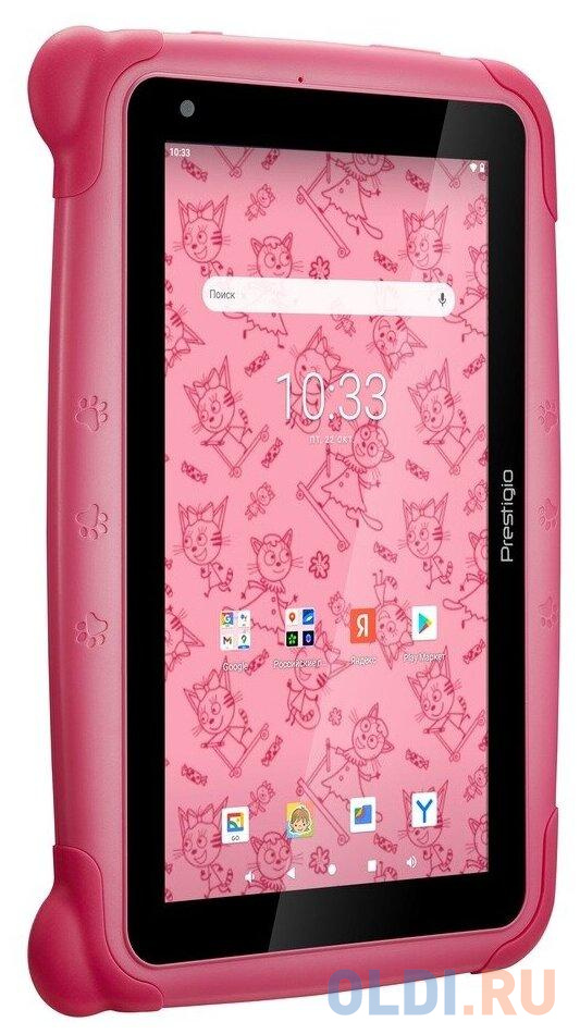 Планшет Prestigio SmartKids PMT3997 7" 16Gb Pink Wi-Fi Bluetooth Android PMT3997_WI_D_PKC, размер 203 x 13 x 139 мм, цвет розовый - фото 3