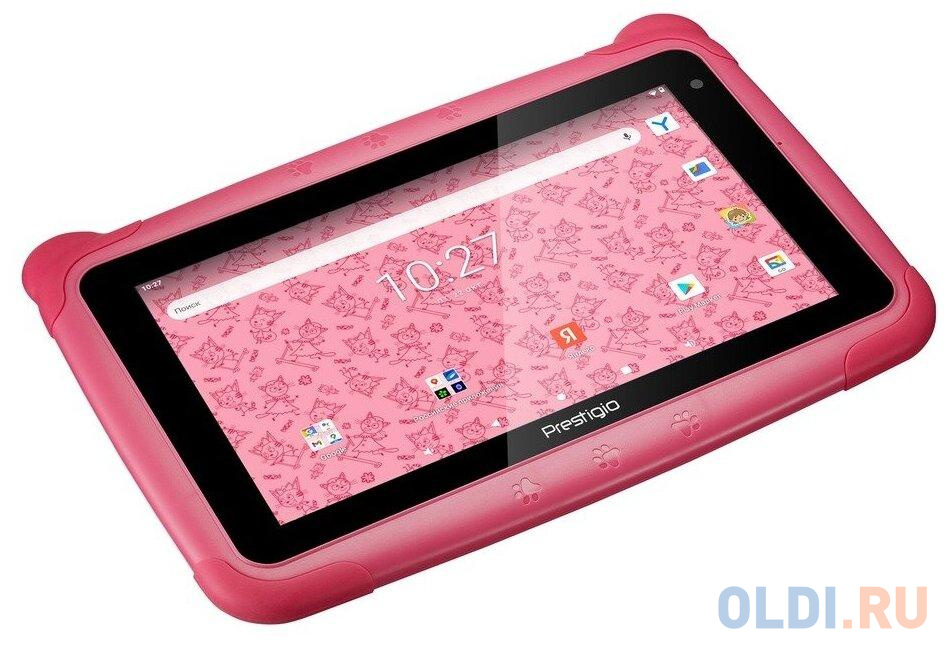 Планшет Prestigio SmartKids PMT3997 7" 16Gb Pink Wi-Fi Bluetooth Android PMT3997_WI_D_PKC, размер 203 x 13 x 139 мм, цвет розовый - фото 7