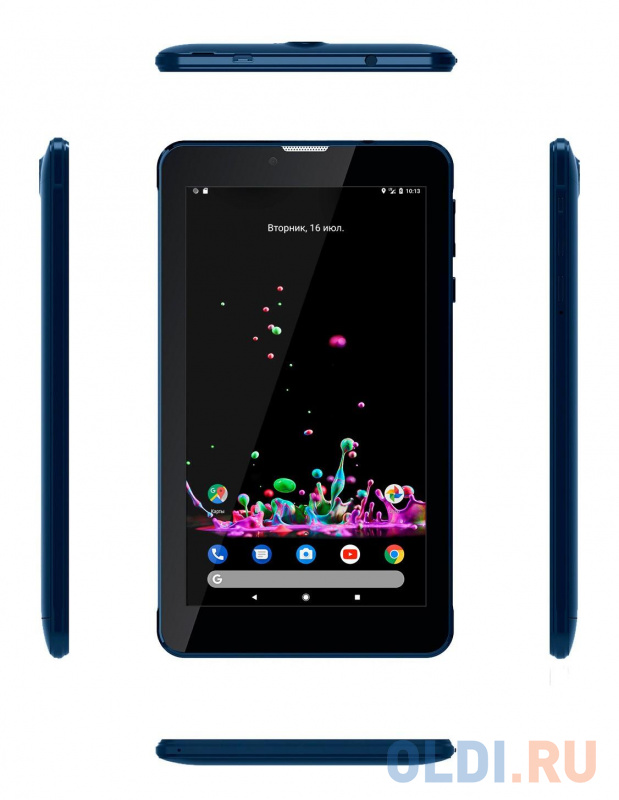 Планшет Digma Optima 7 A102 3G 7" 16Gb Dark Blue Wi-Fi 3G Bluetooth Android TS7243PG фото