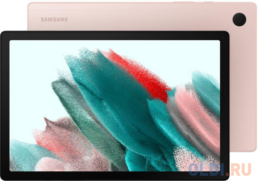 Планшет Samsung Galaxy Tab A8 SM-X205N T618 (2.0) 8C RAM3Gb ROM32Gb 10.5" TFT 1920x1200 3G 4G Android 11 розовое золото 8Mpix 5Mpix BT GPS WiFi T SM-X205NIDAMEB - фото 1