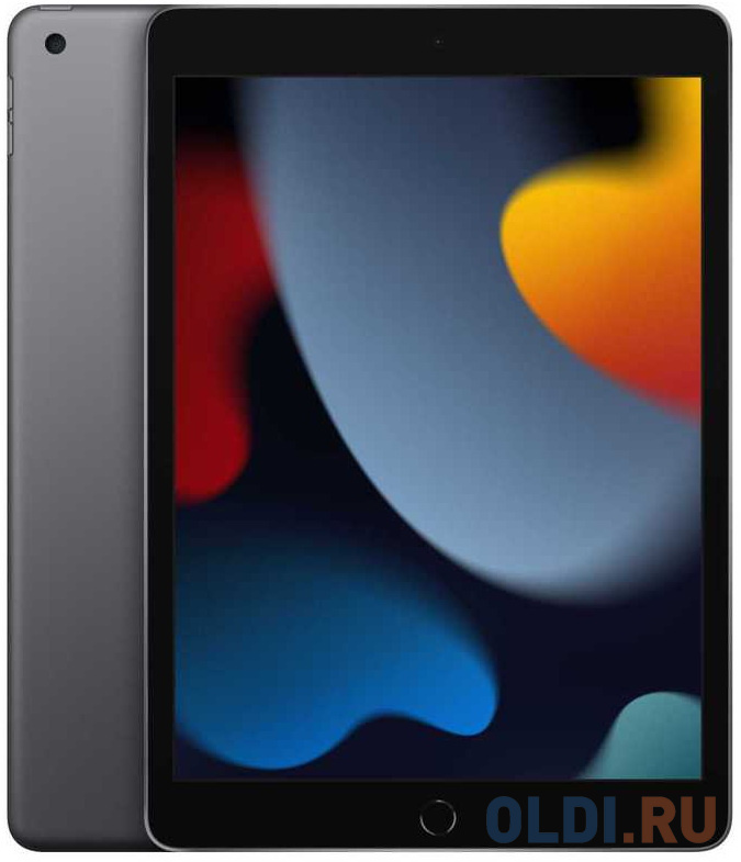Планшет Apple iPad A2602 10.2" 64Gb Grey Wi-Fi Bluetooth iPadOS MK2K3AB/A, размер 25.1 x 17.4 x 0.8 cм, цвет серый - фото 1