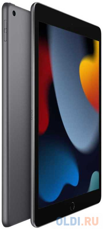 Планшет Apple iPad A2602 10.2" 64Gb Grey Wi-Fi Bluetooth iPadOS MK2K3AB/A, размер 25.1 x 17.4 x 0.8 cм, цвет серый - фото 4