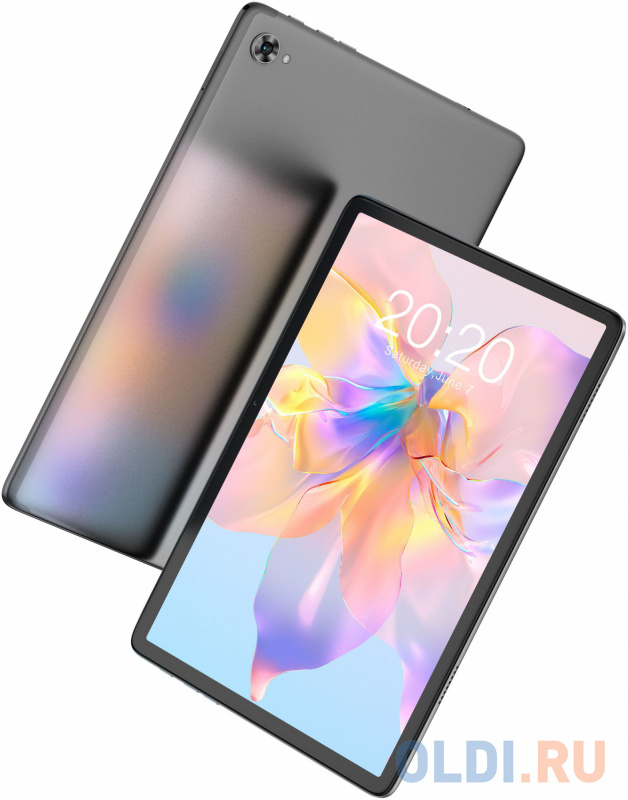 Планшет Teclast P40HD T606 (1.6) 8C RAM6Gb ROM128Gb 10.1" IPS 1920x1200 3G 4G Android 12 серый 5Mpix 2Mpix BT GPS WiFi Touch microSD 6000mAh фото