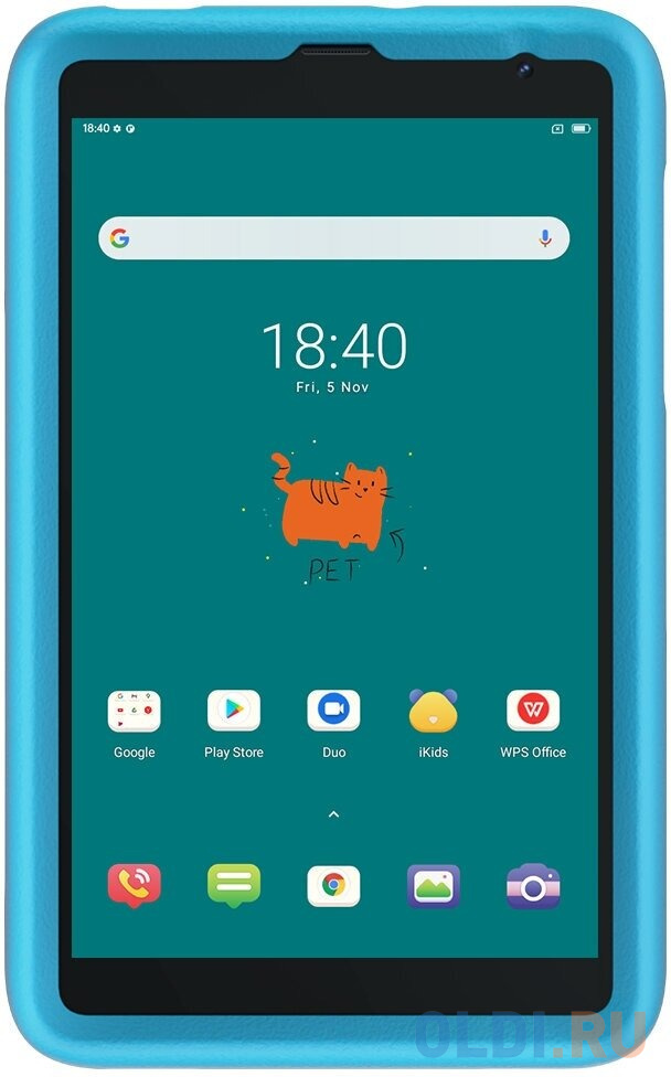 Планшет Blackview TAB 6 KIDS 8" 32Gb Blue LTE Wi-Fi 3G Bluetooth Android TAB 6 KIDS BLUE, размер 124 х 207,6 х 9,5 мм, цвет синий - фото 3