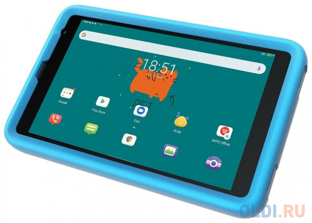 Планшет Blackview TAB 6 KIDS 8" 32Gb Blue LTE Wi-Fi 3G Bluetooth Android TAB 6 KIDS BLUE, размер 124 х 207,6 х 9,5 мм, цвет синий - фото 6
