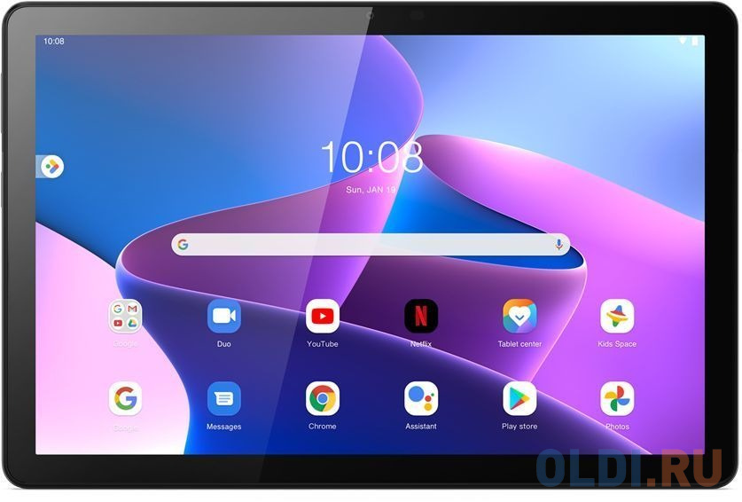 Планшет Lenovo Tab M10 10.1" 64Gb Gray Wi-Fi 3G Bluetooth LTE Android ZAAF0033SE, размер 240 х 159 х 8,5 мм, цвет серый - фото 1