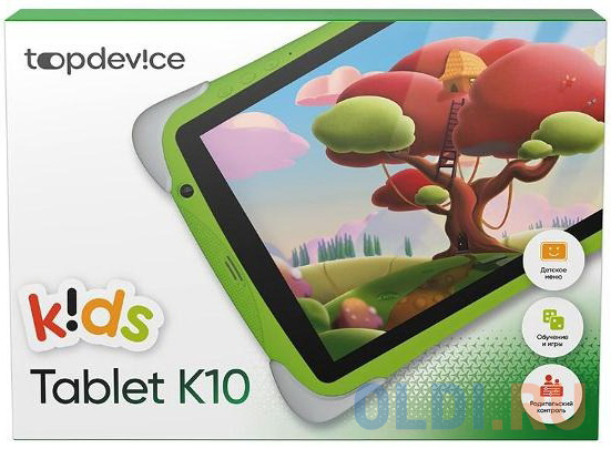 Планшет TopDevice Tablet K10 10.1" 32Gb Green Wi-Fi Bluetooth Android TDT4636_WI_E_CIS фото