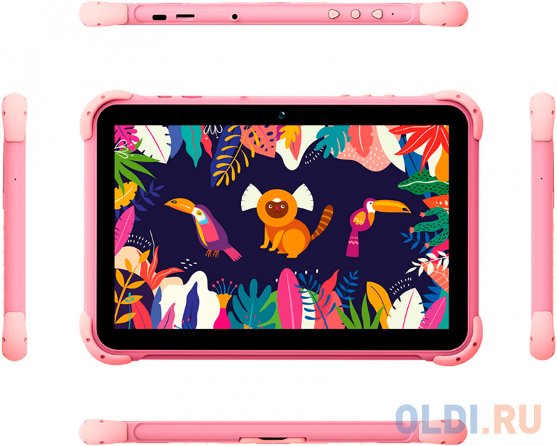 Планшет Digma Kids 1210B RK3326 10.1" 16Gb Pink Wi-Fi Bluetooth Android фото