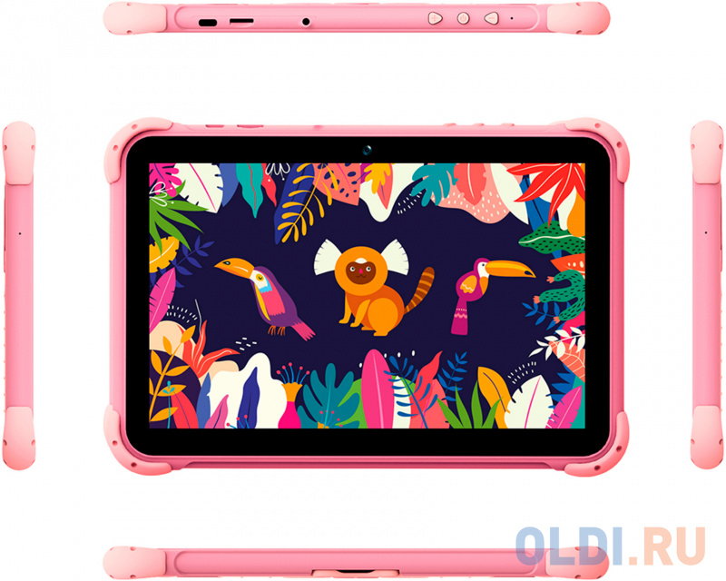 Планшет Digma Kids 1210B RK3326 10.1" 16Gb Pink Wi-Fi Bluetooth Android, размер 244 х 173 х 10 мм, цвет розовый - фото 3