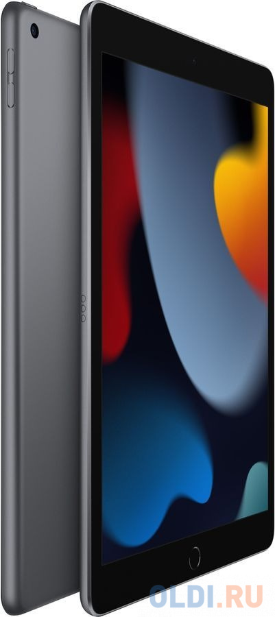 Планшет Apple iPad 10.2-inch 2021 10.2" 64Gb Gray Wi-Fi Bluetooth LTE iPadOS MK2K3ZP/A, размер 25.1 x 17.4 x 0.8 cм, цвет серый - фото 5