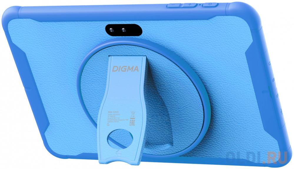 Планшет Digma Kids 1247C T310 (2.0) 4C RAM4Gb ROM64Gb 10.1" IPS 1280x800 3G 4G Android 12 синий 2Mpix 2Mpix BT GPS WiFi Touch microSD 128Gb 5000m WS1251PL - фото 4