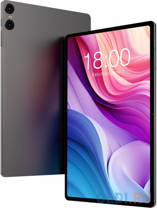 Планшет Teclast T40HD T606 (1.6) 8C RAM8Gb ROM128Gb 10.4" IPS 2000x1200 3G 4G Android 13 серый 13Mpix 8Mpix BT GPS WiFi Touch microSD 1Tb 7200mAh - фото 3