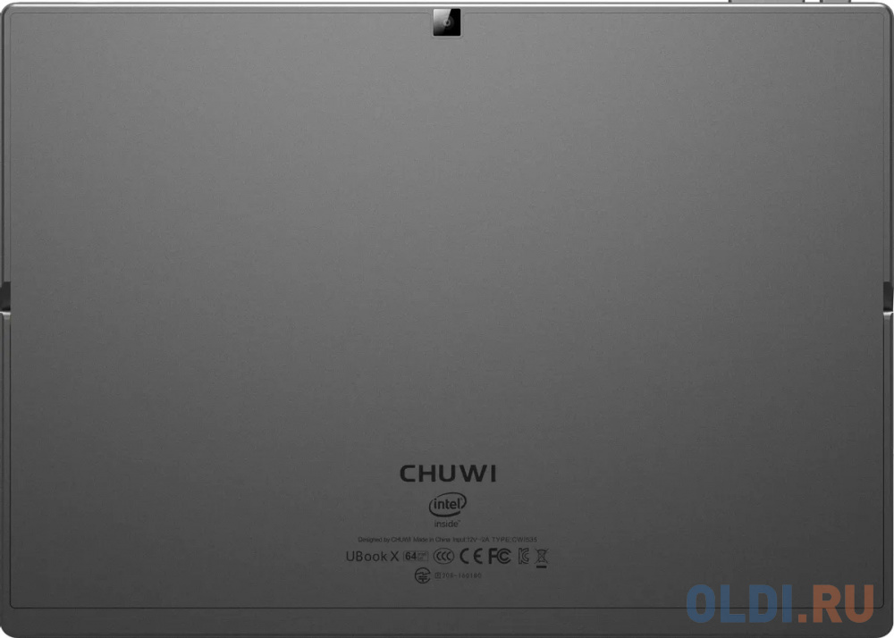 Планшет CHUWI Ubook X 12",  12ГБ, 512ГБ, Wi-Fi,  Windows 11 Home серый - фото 2