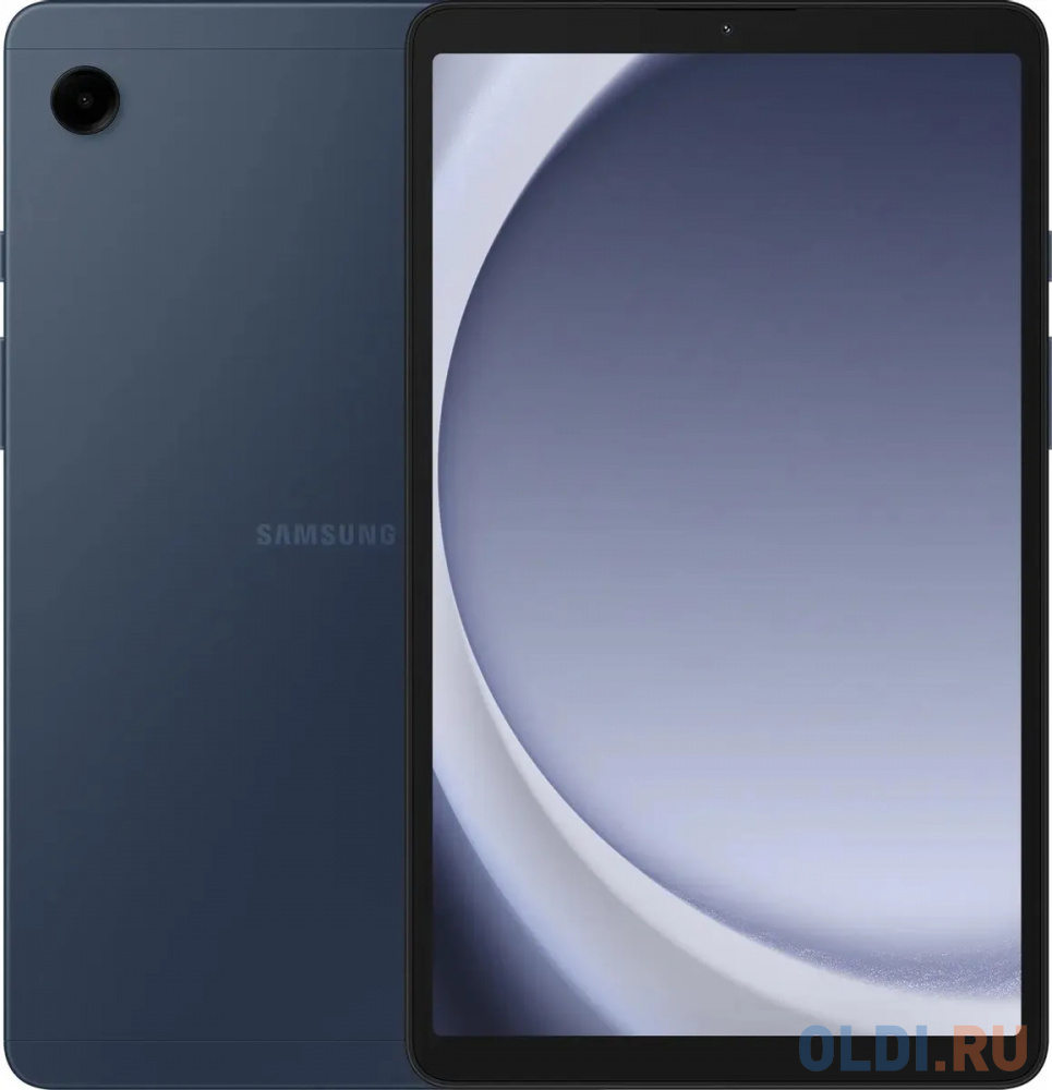 Планшет Samsung Galaxy Tab A9 SM-X115 G99 (2.2) 8C RAM4Gb ROM64Gb 8.7" LCD 1340x800 3G 4G Android 13 темно-синий 8Mpix 2Mpix BT GPS WiFi Touch mi SM-X115NDBASKZ - фото 1