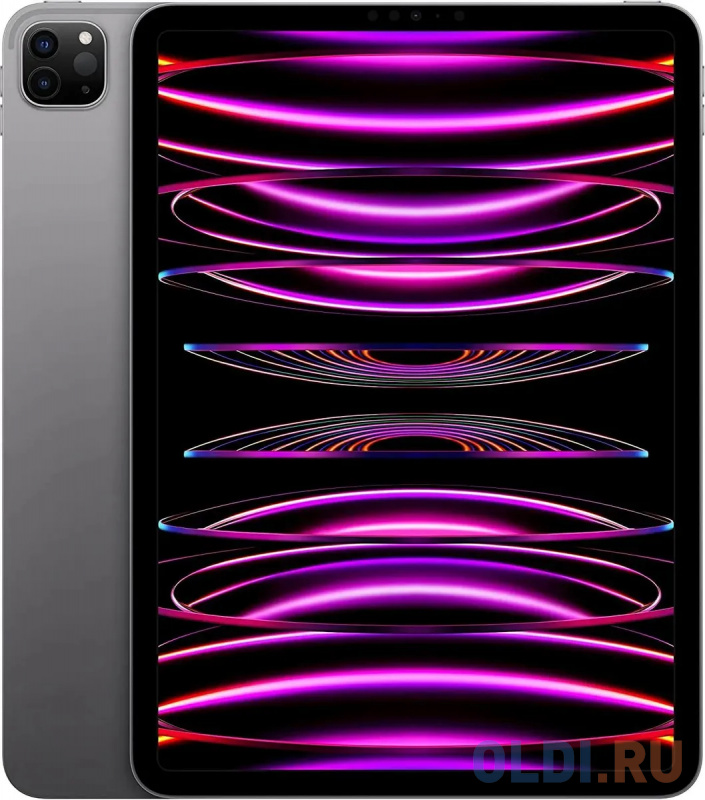 

Планшет Apple iPad Pro 2022 A2759 8C RAM8Gb ROM256Gb 11" IPS 2388x1668 iOS серый космос 12Mpix 12Mpix BT WiFi Touch 10hr