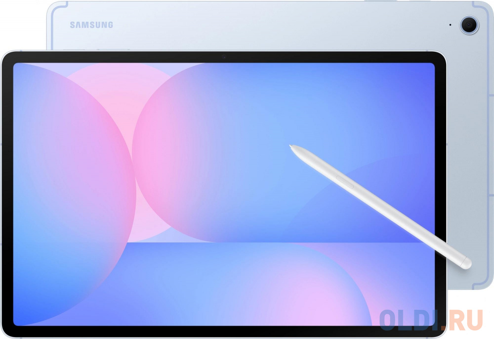 Планшет Samsung Galaxy Tab S10 FE+ SM-X620 1580 (2.9) 8C RAM12Gb ROM256Gb 13.1" TFT 2880x1800 Android 15 голубой 13Mpix 12Mpix BT WiFi microSD 1T - SM-X620NLBPCAU