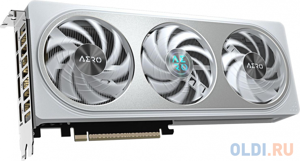 

Видеокарта Gigabyte PCI-E 5.0 GV-N506TAERO OC-8GD 1.0 NVIDIA GeForce RTX 5060TI 8Gb 128bit GDDR7 2647/28000 HDMIx1 DPx3 HDCP Ret