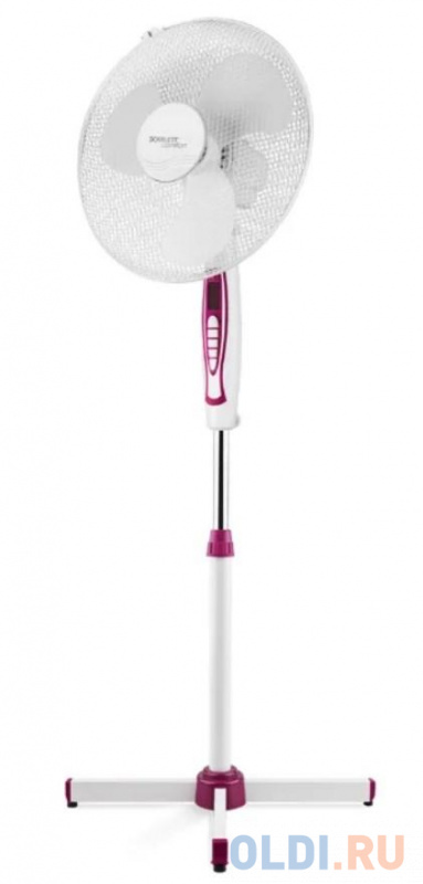 

Вентилятор напольный Scarlett SC-SF111B25 45Вт скоростей:3 белый/фиолетовый