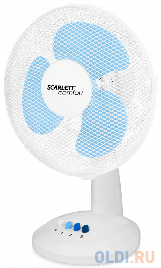 Вентилятор настольный Scarlett SC-DF111S07 38 Вт белый
