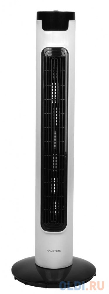 Galaxy LINE GL8108  Вентилятор  напольный 60 Вт, высота 98,5см, 3 скорости, размер высота 98,5 см, цвет черный/белый