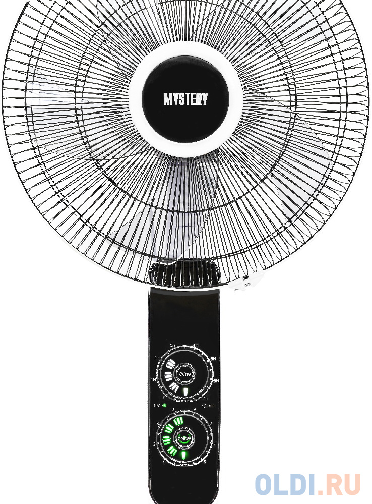 Вентилятор напольный MYSTERY MSF-2462 60 Вт белый черный - фото 6