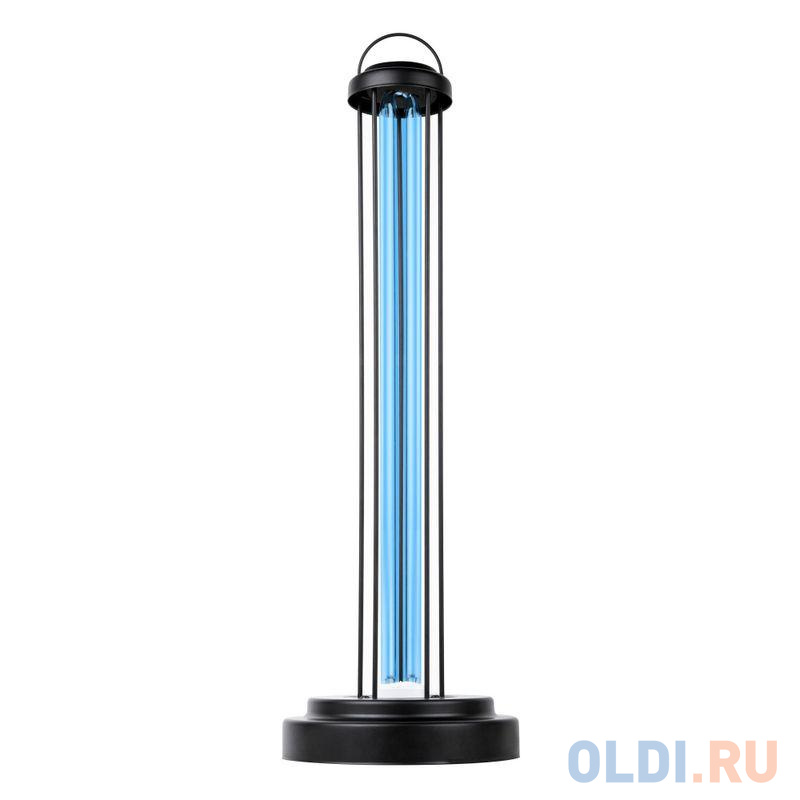 Лампа бактерицидная ультрафиолетовая (Очиститель ультрафиолетовый) Rombica Sterilizer X1, цвет чёрный, размер 188 х 188 х 576 мм.