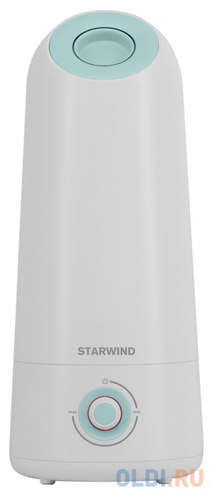 Увлажнитель воздуха StarWind SHC1530 белый бирюзовый, размер 188x446x188 мм