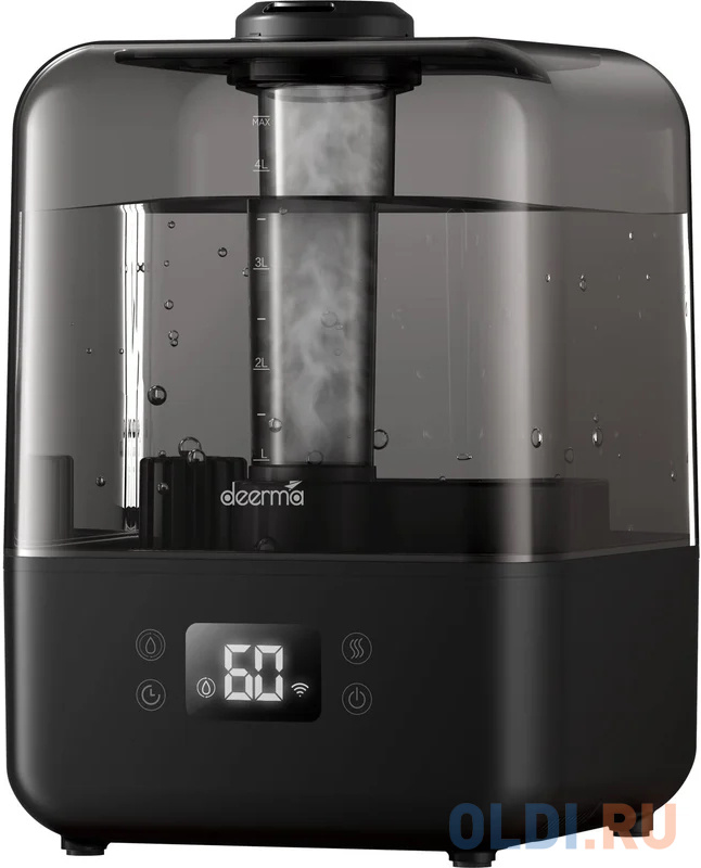 Увлажнитель воздуха deerma Humidifier DEM-F15W, ультразвуковой, с Wi-Fi Black