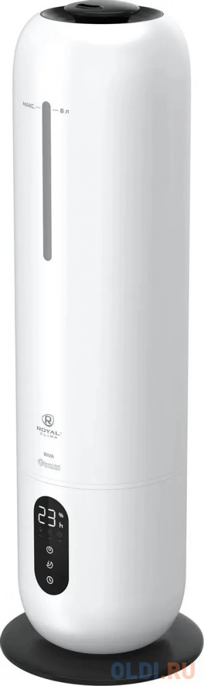 

Увлажнитель воздуха ультразвуковой Royal Clima RUH-RV300/8.0E-WT, 8л, белый/черный
