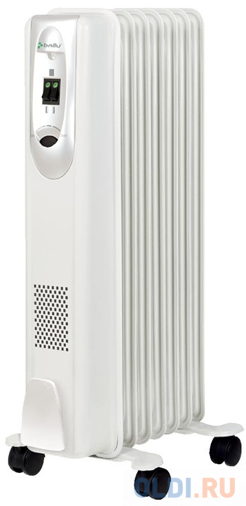 Масляный радиатор BALLU Comfort BOH/CM-07WDN, 1500 Вт., 7 секций, белый ballu радиатор масляный turbo boh tb 07fh 1500 7 секций 1