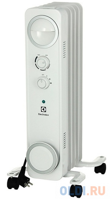 Масляный радиатор Electrolux EOH/M-6105 1000 Вт белый НС-1072521 - фото 1