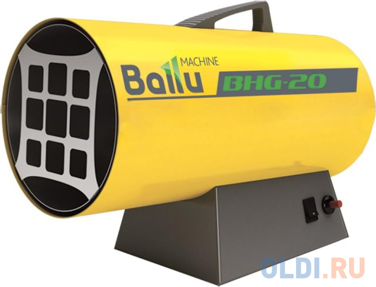 Тепловая пушка газовая BALLU BHG-60 53000 Вт желтый тепловая пушка газовая калашников khg 20 17000 вт оранжевый