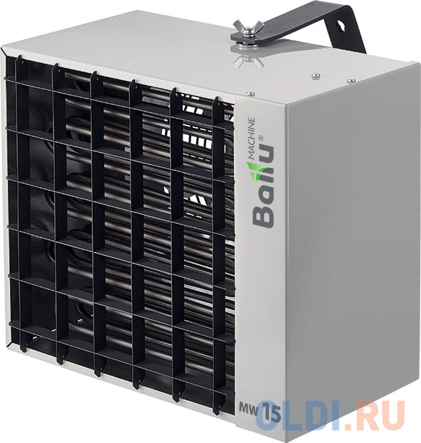 Тепловентилятор BALLU BHP-MW-15 15000 Вт серый тепловентилятор ballu bfh s 04 серый спиральный s 25 м 2 ступени мощности 1 0 2 0 квт защита от перегрева