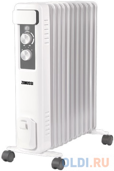 

Масляный радиатор Zanussi ZOH/CS-11W 2200 Вт белый серый