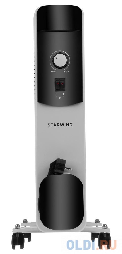 Радиатор масляный Starwind SHV4710 1500Вт белый фото