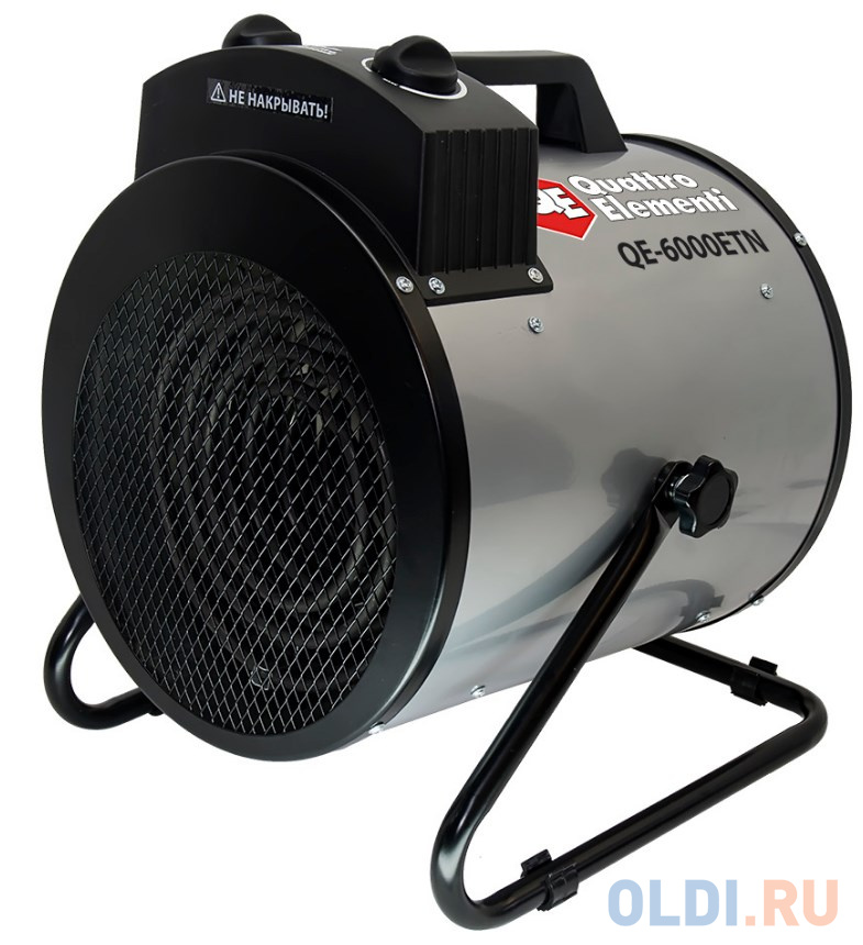 

Тепловая пушка QUATTRO ELEMENTI 649-271 QE-6000 ETN 3000/6000Вт 880м3/час 3фазы