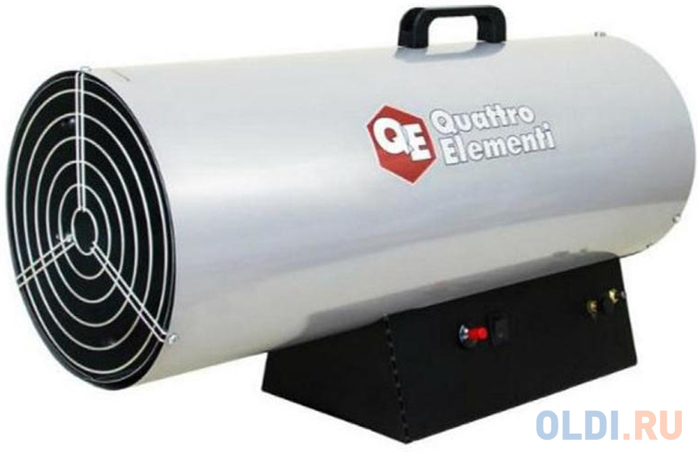 

Тепловая пушка Quattro Elementi 243-950 QE-35G 30000 Вт серебристый чёрный