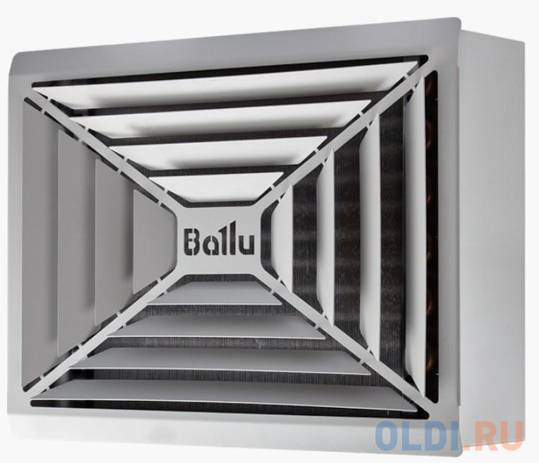 Тепловентилятор BALLU BHP-W4-15-D 20000 Вт серый тепловентилятор ballu bfh s 04 серый спиральный s 25 м 2 ступени мощности 1 0 2 0 квт защита от перегрева