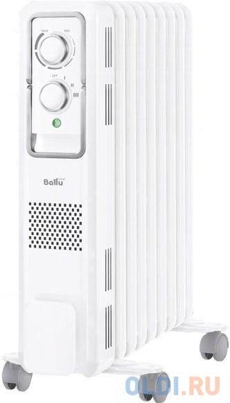 

Масляный радиатор BALLU Style BOH/ST-05W 1000 Вт белый