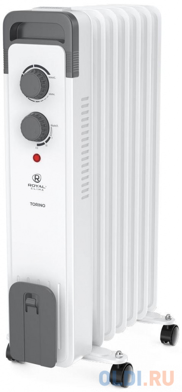 

Масляный радиатор Royal Clima ROR-T7-1500M 1500 Вт белый
