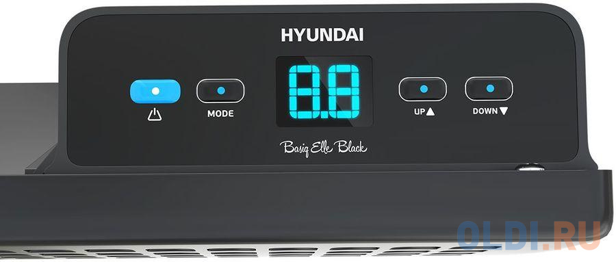 Конвектор Hyundai H-HV7-10-UI592 1000 Вт чёрный - фото 5