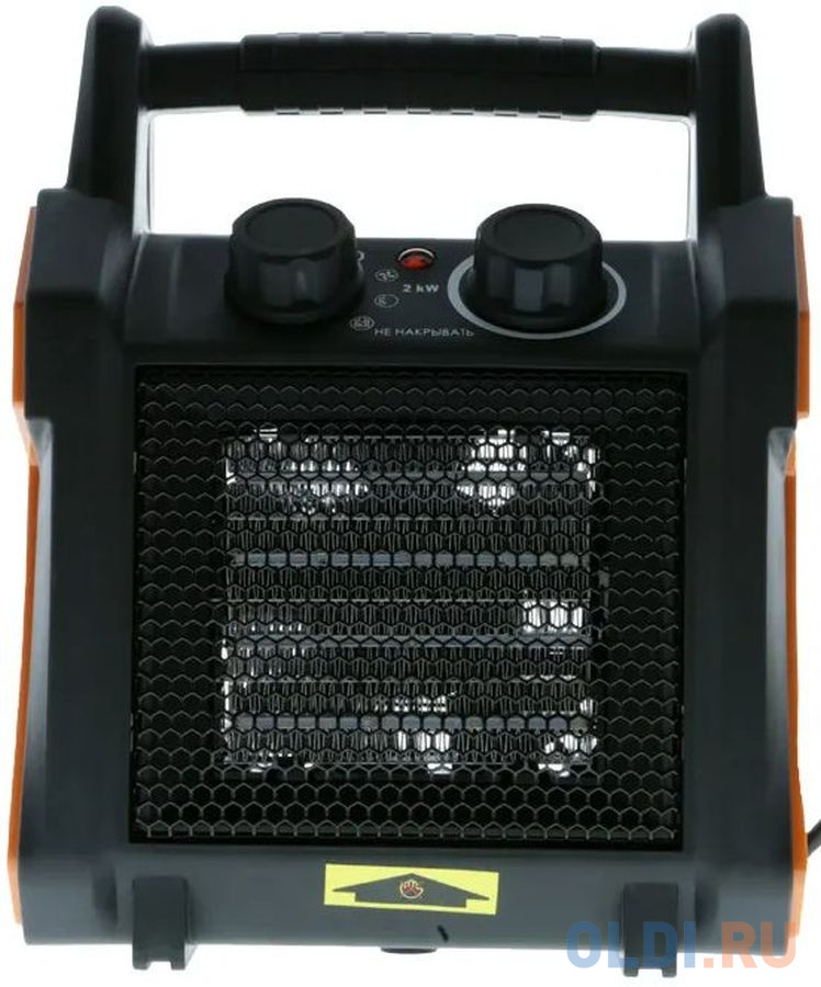 Тепловентилятор Sturm FH2034CQ 2000 Вт чёрный оранжевый тепловентилятор ballu bhp w3 20 s 160 вт чёрный