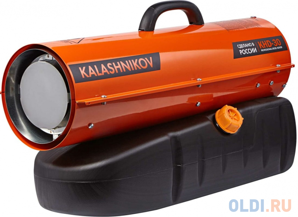 Тепловая пушка Калашников KHD-30 30000 Вт оранжевый дизельная тепловая пушка denzel dhg 10 10 квт 300 м3 ч прямой нагрев 96481