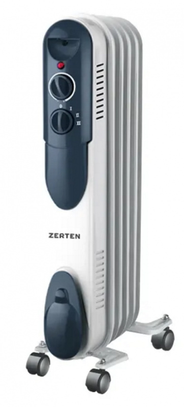 

Масляный радиатор Zerten UZT-10 1000 Вт белый
