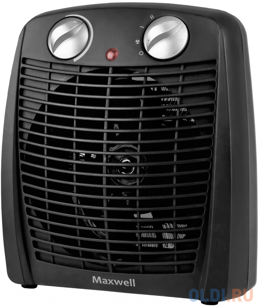 

Тепловентилятор Maxwell MW-3455 BK 2000 Вт чёрный