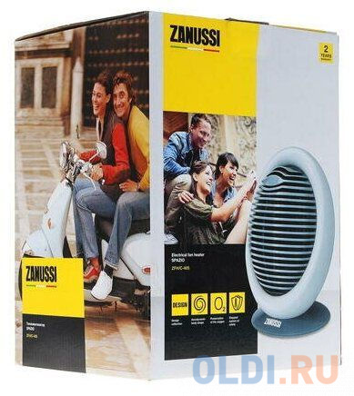 Тепловентилятор Zanussi ZFH/C-405 2000 Вт белый Вид№3