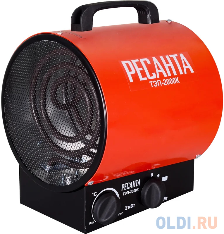 

Ресанта Электрическая тепловая пушка ТЭП-2000К 67/1/7