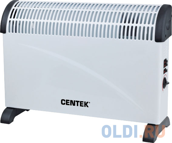 Конвектор Centek CT-6124 2000 Вт чёрный белый